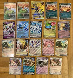 JUMBO Pokemon (LOT OF 19) Victini Black Star Promo Charizard Tag Team Pikachu NM - Image 1