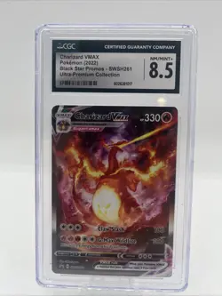 Charizard VMAX Pokemon Black Star Promos / Ultra Premium CGC 8.5 NM/Mint + - Image 1