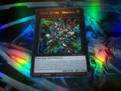 DoomZ XII End - Drastrius 1st Edition Secret Rare DOOD-EN045 Yu-Gi-Oh! - Image 1
