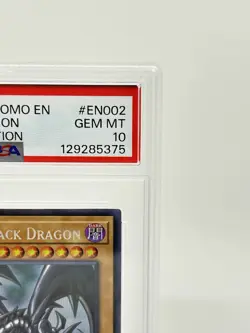PSA 10 Yugioh Red-Eyes Black Dragon Nike Worlds Promo NKC1-EN002 Collaboration - Image 5