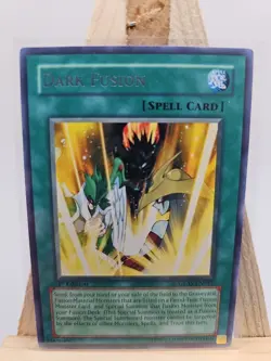 Yu-Gi-Oh Dark Fusion 1st Edition GLAS-EN047 Near Mint Condition - Image 1