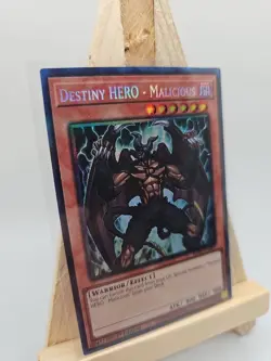 Yu-Gi-Oh! TCG Destiny Hero Malicious RA03-EN001 Prismatic Collector's Rare - Image 2