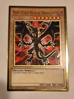 Yu-Gi-Oh! Red-Eyes Black Dragon | MGED-EN003 | (Rarity) 1st ed NM - Image 1