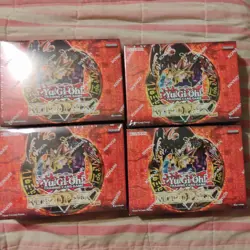 Lot Of 4 Yu-Gi-Oh! Retro Pack 2 2025 Reprint Boxes FACTORY SEALED English - Image 1