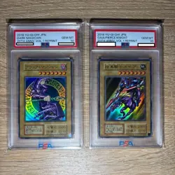 PSA10 Dark Knight Gaia Black Magician 20th Anniversary 2018 Set Ver Yu-Gi-Oh JP - Image 1