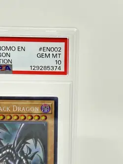 PSA 10 Yugioh Red-Eyes Black Dragon Nike Worlds Promo NKC1-EN002 Collaboration - Image 5