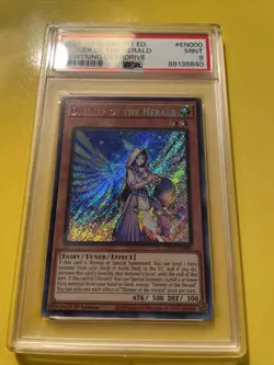 YuGiOh DIVINER OF THE HERALD #LIOV-EN000 🔥PSA 9 MINT🔥1st ED-2021 SECRET RARE - Image 4