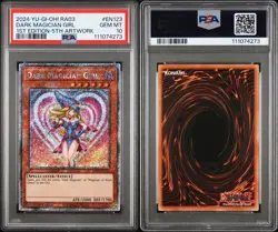 2024 YU-GI-OH! QUARTER CENTURY BONANZA RA03-EN123 DARK MAGICIAN GIRL PSA 10 - Image 4