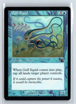GULF SQUID - MTG Magic the Gathering Card - Prophecy - Common - Image 1