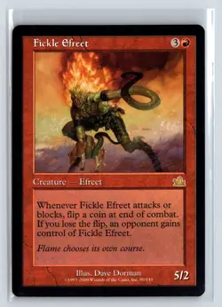 FICKLE EFREET - MTG Magic the Gathering Card - Prophecy - Rare - Image 1