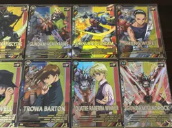Wing Gundam 5 Set Gundam Arsenal Base W/SEASON: 03 Card AB03-034 etc. - Image 3