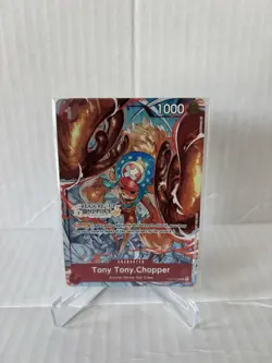 One Piece Card Game Tony Tony Chopper TREASURE CUP Top 64 Promo ST01-006 SEALED - Image 1