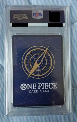 PSA10 Teach OP09-093 3rd Anniversary Limited Card Silver Parallel One Piece Card - Image 2