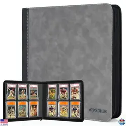 JoyHood Premium Card Binder - 6 Slot Holder for 60 PSA Slabs, CGC/PCG Compatible - Image 1