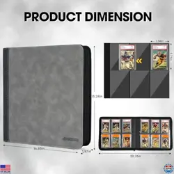 JoyHood Premium Card Binder - 6 Slot Holder for 60 PSA Slabs, CGC/PCG Compatible - Image 2