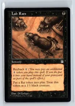 (6X) Lab Rats Stronghold Common - MTG Magic the Gathering Card - Image 1