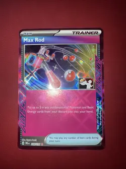 Max Rod Ace Spec 116/131 Prize Pack Series 7 Pokemon Card NM - Image 1