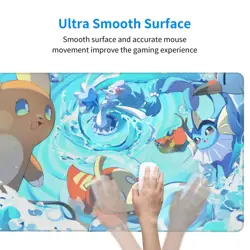 Vaporeon - Board Card Game Pokemon Playmat Game Mousepad Play Mat of TCG 3909 - Image 3