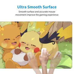 Raichu - Board Card Game Pokemon Playmat Game Mousepad Play Mat of TCG 3908 - Image 3