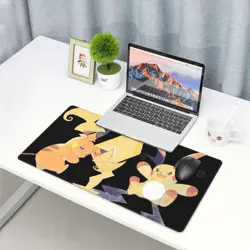 Raichu - Board Card Game Pokemon Playmat Game Mousepad Play Mat of TCG 3907 - Image 4