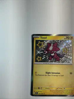 Toxel 140/091 Sv: Paldean Fates Holo Pokemon TCG Baby Shiny Ultra Rare Card - Image 2