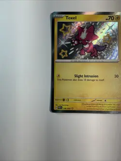 Toxel 140/091 Sv: Paldean Fates Holo Pokemon TCG Baby Shiny Ultra Rare Card - Image 3