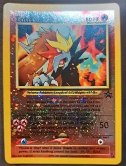 Entei 34 (MP) - Black Star Promo - Holo Rare Pokemon Card Single - Image 1