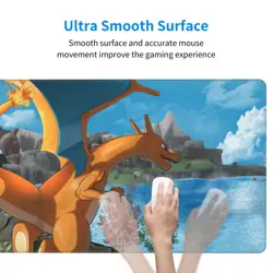 Charizard - Board Card Game Pokemon Playmat Game Mousepad Play Mat of TCG 3906 - Image 3