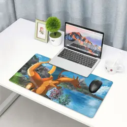 Charizard - Board Card Game Pokemon Playmat Game Mousepad Play Mat of TCG 3906 - Image 4