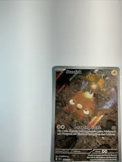 Stunfisk 202/191 Sv08: Surging Sparks Holo Pokemon TCG Illustration Rare Card - Image 2