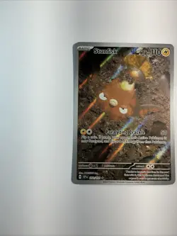 Stunfisk 202/191 Sv08: Surging Sparks Holo Pokemon TCG Illustration Rare Card - Image 3