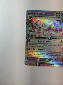 Sylveon ex 041/131 Prismatic Evolutions Holo TCG Pokemon Card English - Image 3