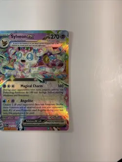 Sylveon ex 041/131 Prismatic Evolutions Holo TCG Pokemon Card English - Image 4