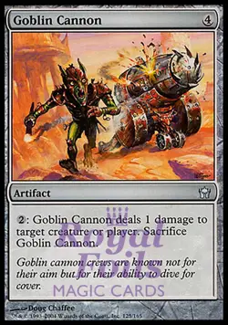 Goblin Cannon 1x FOIL 5DN MTG Fifth Dawn Unommon MINT artifact - Image 1