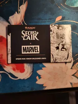 MTG Secret Lair x Marvel Spider-Man Venom Unleashed (Inks) Nonfoil Sealed - Image 1