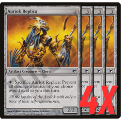 MTG Auriok Replica (Scars of Meridian) 138/249 (NEAR MINT) (4X) - Image 1