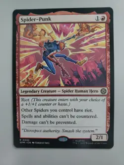 MTG Spider-Punk Marvel's Spider-Man Regular Rare - Image 1
