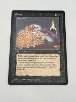 Greed Legends LP Excellent Mtg Magic The Gathering 1994 - Image 4