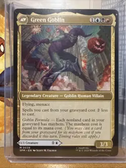 Norman Osborn (0039) Marvelâ€™s Spider-Man MTG | Legendary Creature - Image 2