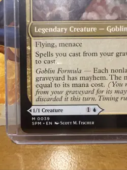 Norman Osborn (0039) Marvelâ€™s Spider-Man MTG | Legendary Creature - Image 3