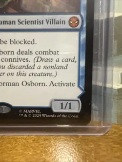Norman Osborn (0039) Marvelâ€™s Spider-Man MTG | Legendary Creature - Image 8