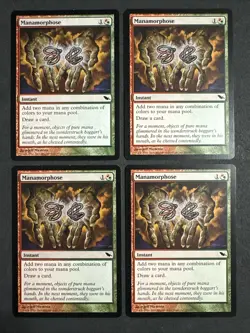 Manamorphose - Shadowmoor (SHM) x4 (Playset) LP MTG Magic - Image 1
