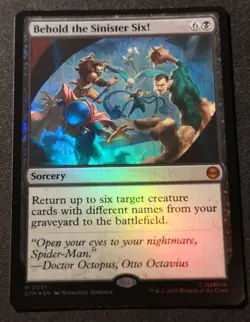 Behold The Sinister Six! - Foil - SPM - MTG - EN - NM - 0051 - Image 1