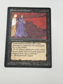 Underworld Dreams Mtg Legends LP Excellent Magic The Gathering 1994 - Image 4