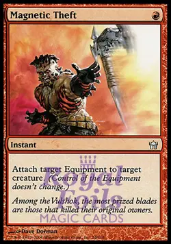 Magnetic Theft 1x FOIL 5DN MTG Fifth Dawn Unommon MINT red - Image 1