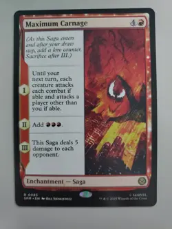 MTG Maximum Carnage Marvel's Spider-Man Regular Rare - Image 1