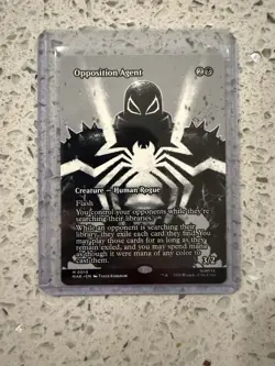 MTG Opposition Agent (Borderless) #19 Marvel Universe Eternal-Legal Regular - Image 1