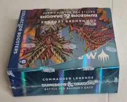 Magic Commander Legends Battle for Baldur’s Gate Collector Booster Box MTG NEW - Image 2