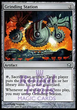 Grinding Station 1x FOIL 5DN MTG Fifth Dawn Unommon MINT artifact - Image 1