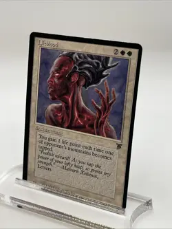Lifeblood Legends LP Excellent Mtg Magic The Gathering 1994 - Image 3